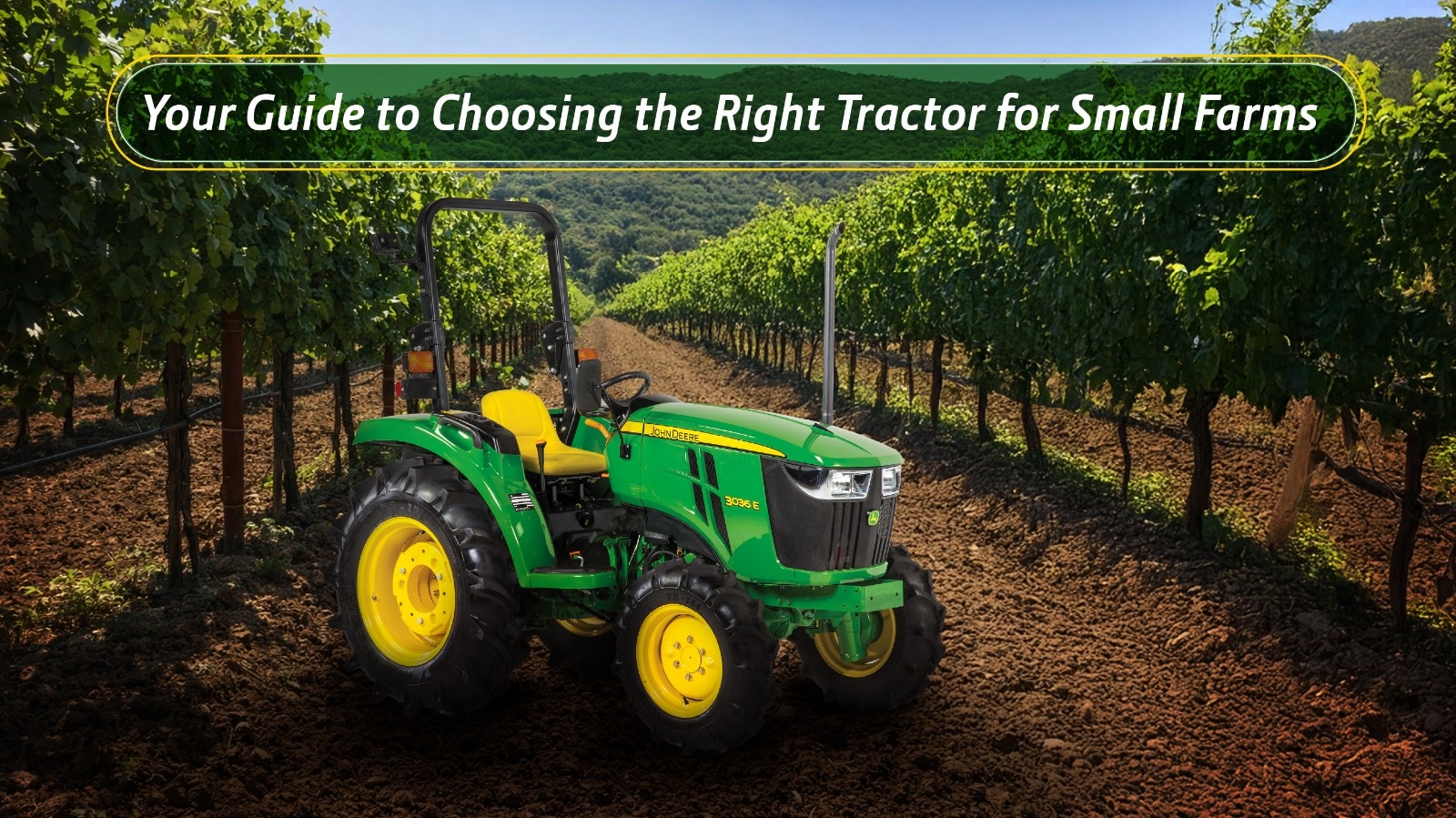 இந்தியாவில் உள்ள சிறு விவசாயப் பண்ணைகளுக்கு காம்பேக்ட் டிராக்டர்கள்