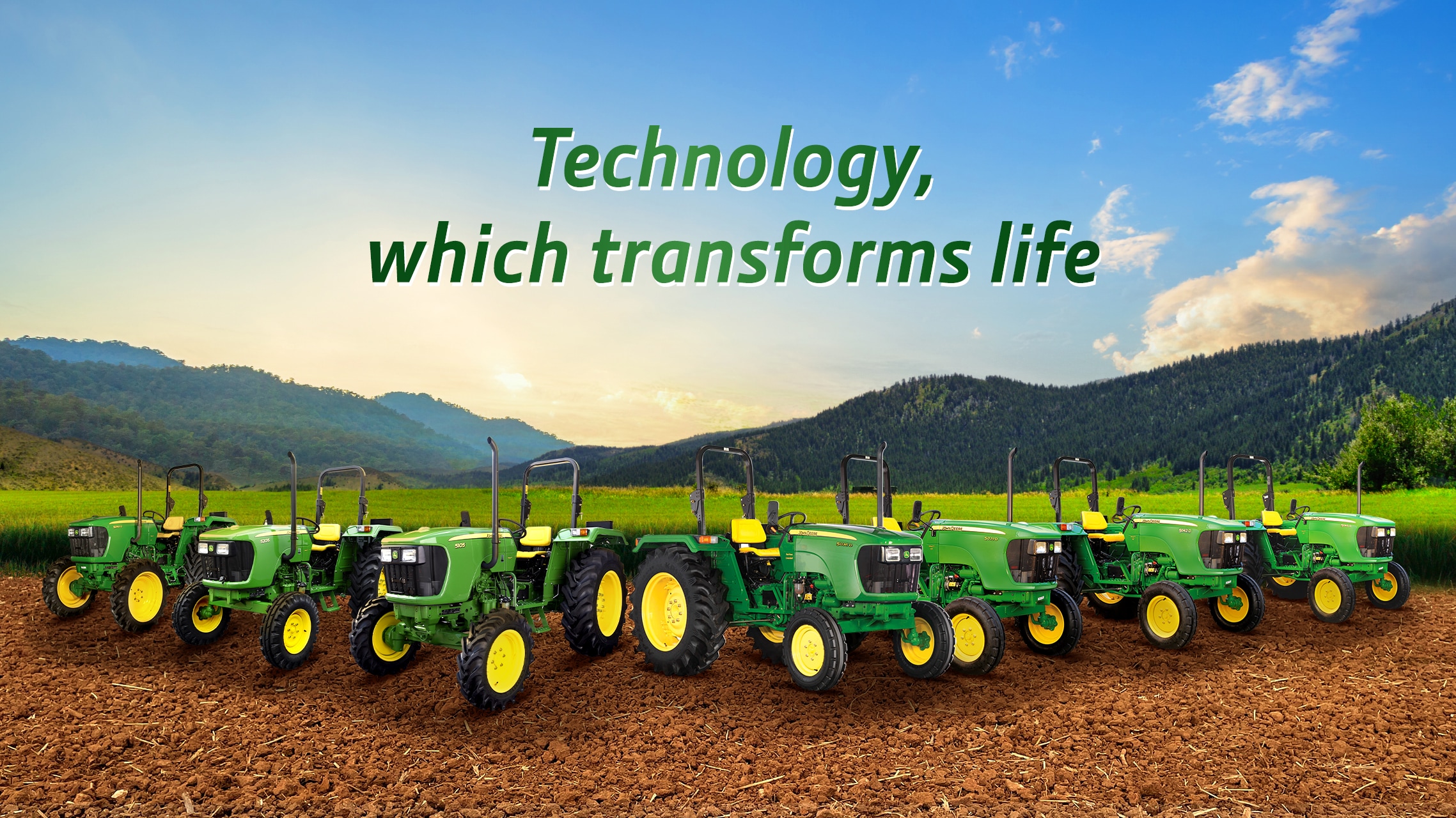 john deere power tech tractors