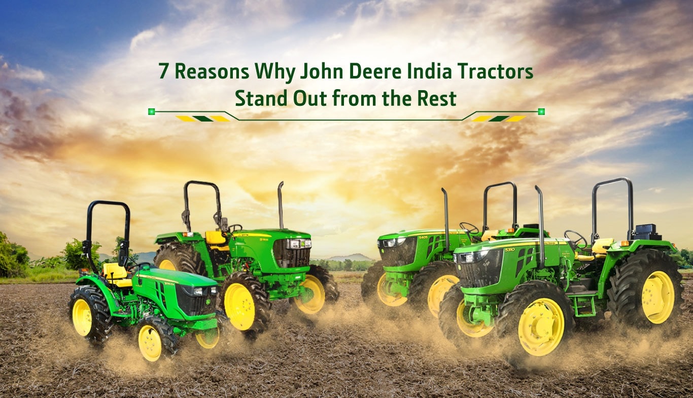 Reason why tractors stand out