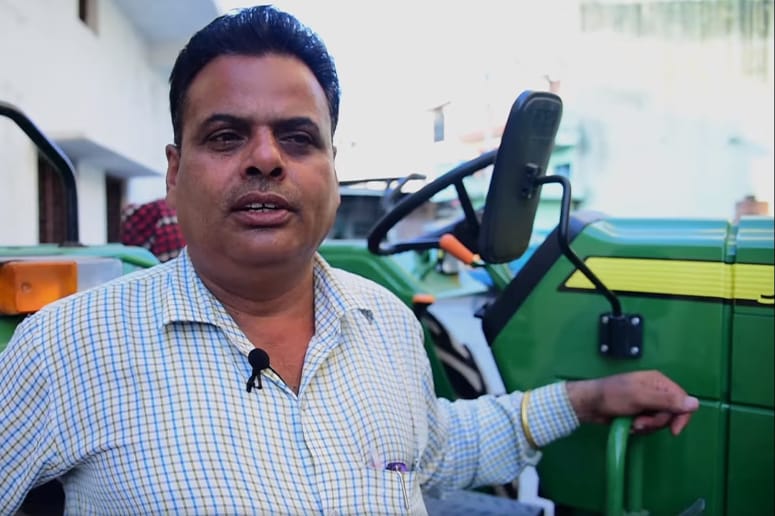 John Deere India Tractor , John Deere India Customers Testimonial , Voice of Customer , Front Profile