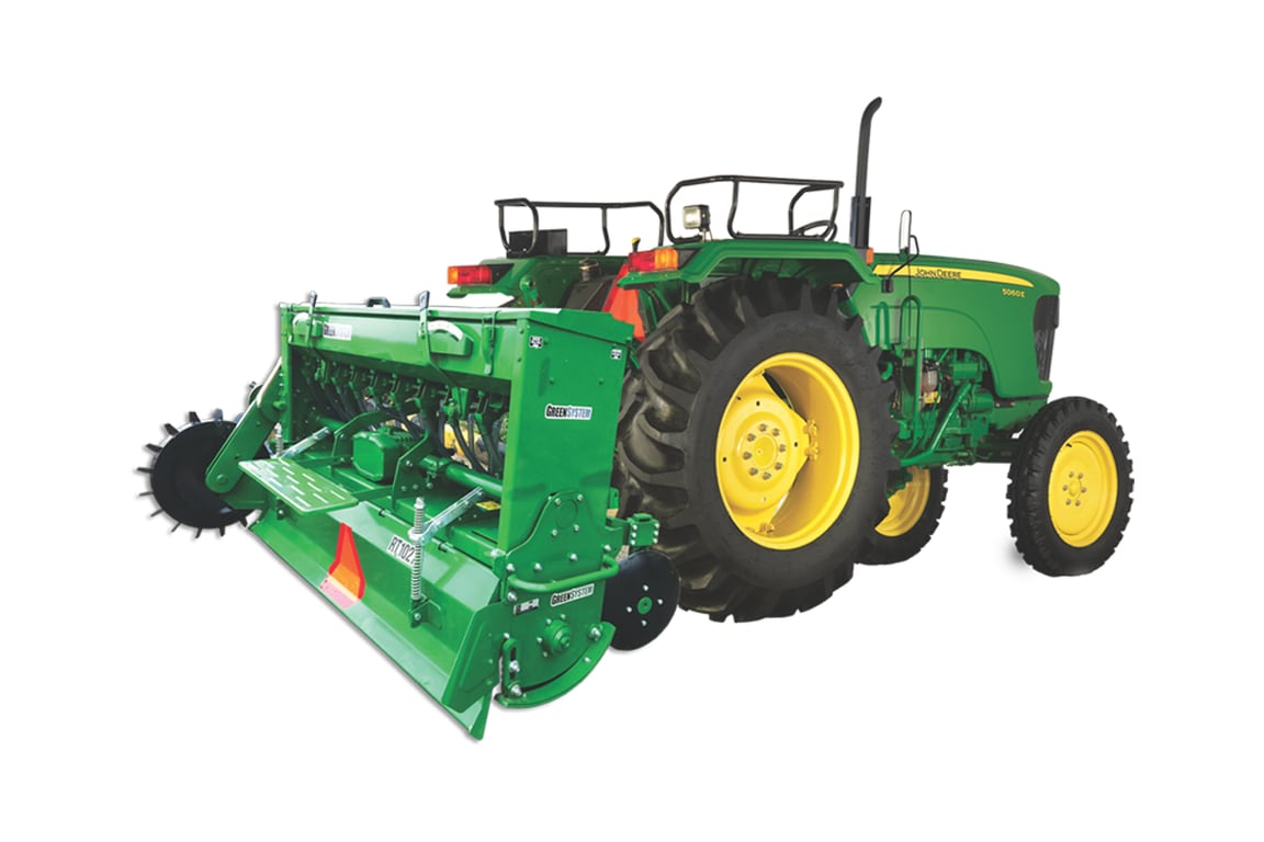 ಸಮರ್ಥ GreenSystem Roto Seeder, ಬಲ ಪ್ರೊಫೈಲ್