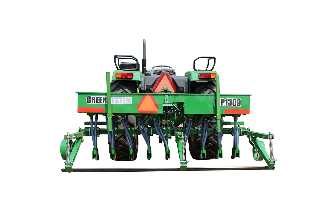 Efficient GreenSystem implemet, Multi-crop Mechanical Planter , right profile