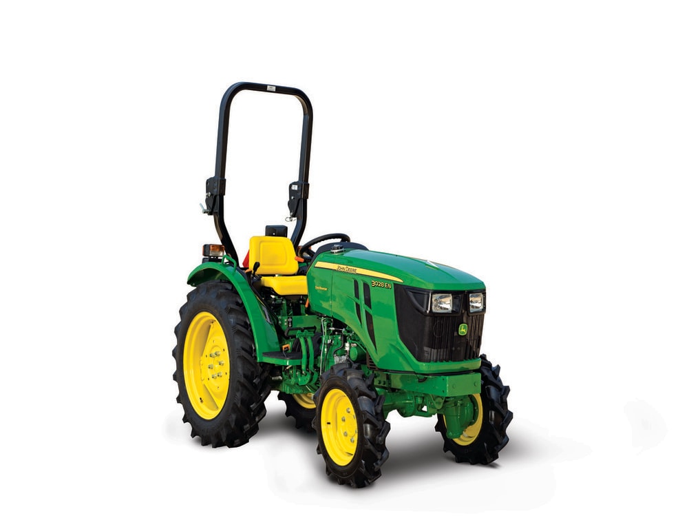 John Deere ಟ್ರ&zwj;್ಯಾಕ್ಟರ&zwj;್ , 28 HP, ಮಾದರಿ 3028, ಬಲ ಪ್ರೊಫೈಲ್