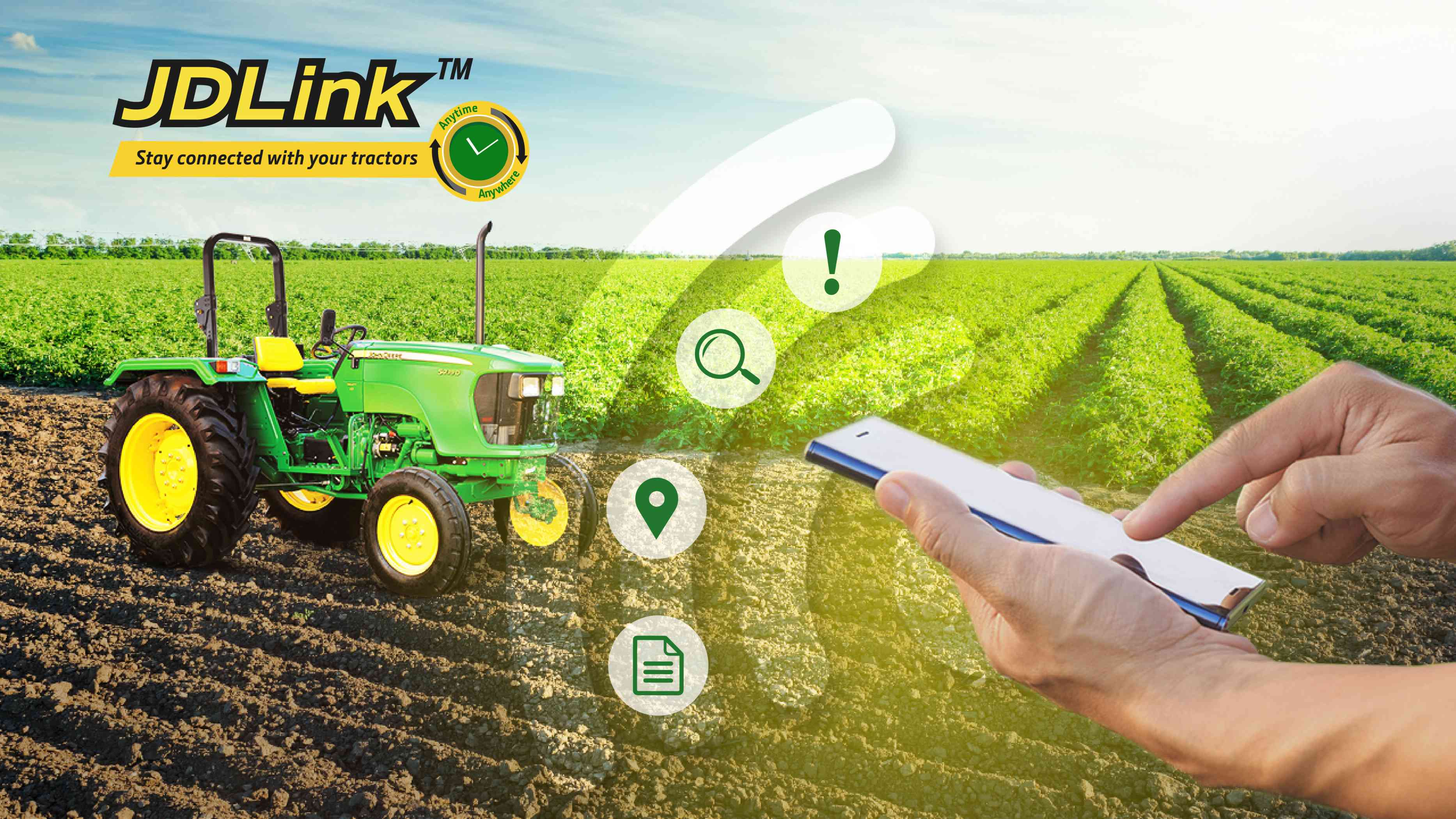 John Deere டிராக்டர், JD Link மொபைல் செயலி