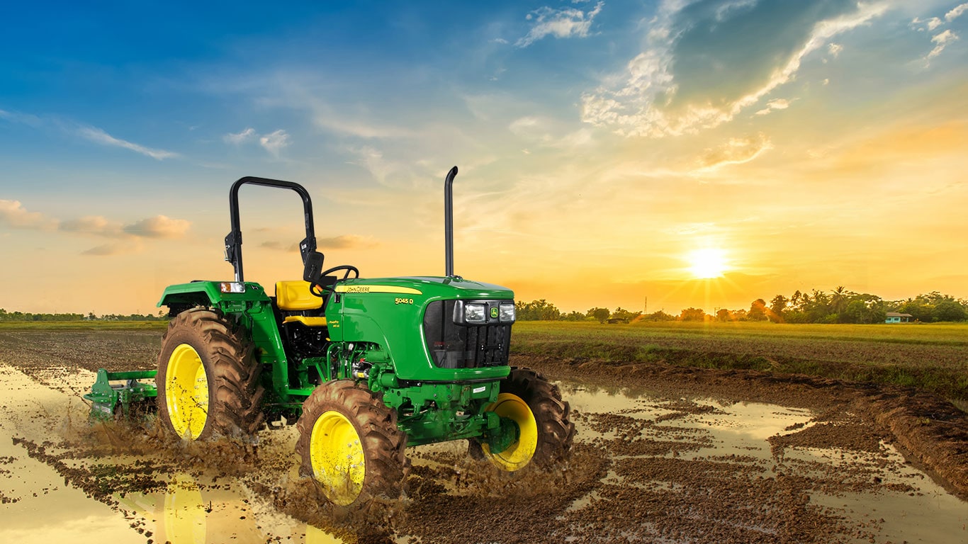 John Deere India D series tractor range