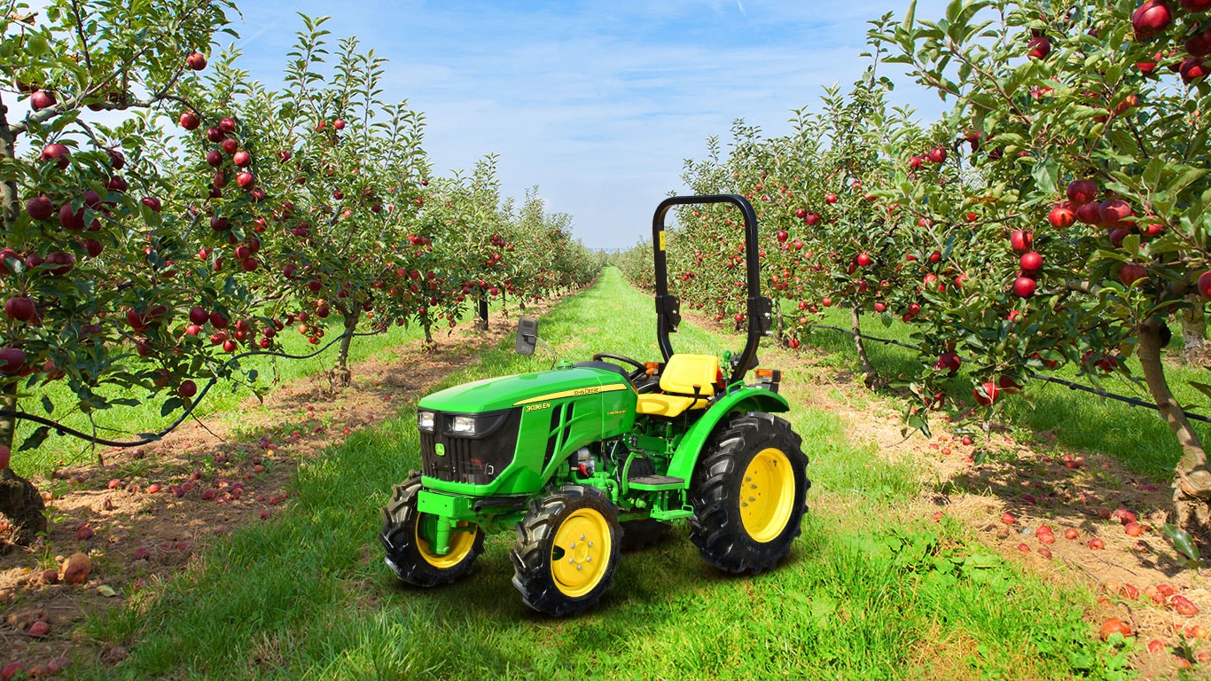 John Deere Tractor , Speciality tractor range , Right Profile